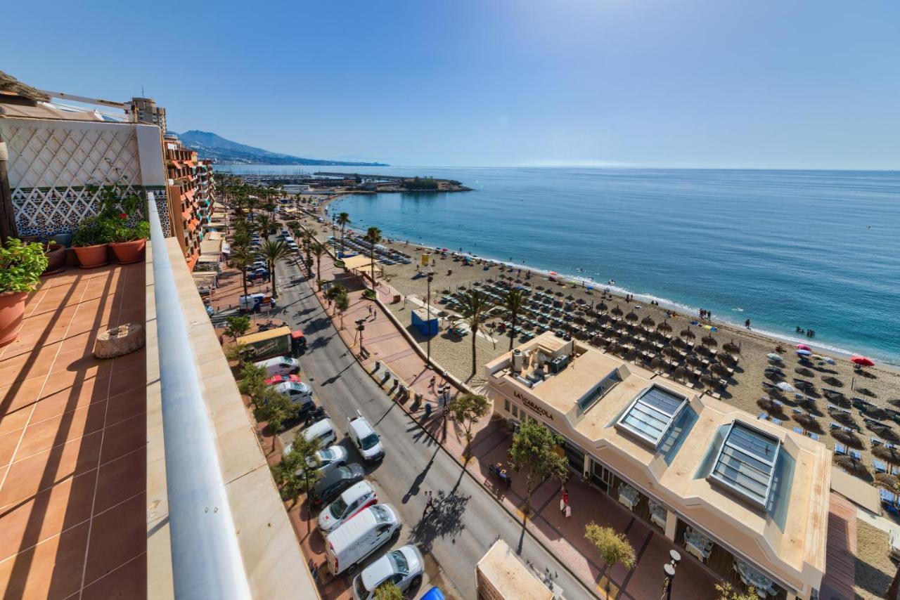 Holidays2Fuengirola Duplex With Stunning Sea View, Terraces,1St Line Beside Port المظهر الخارجي الصورة